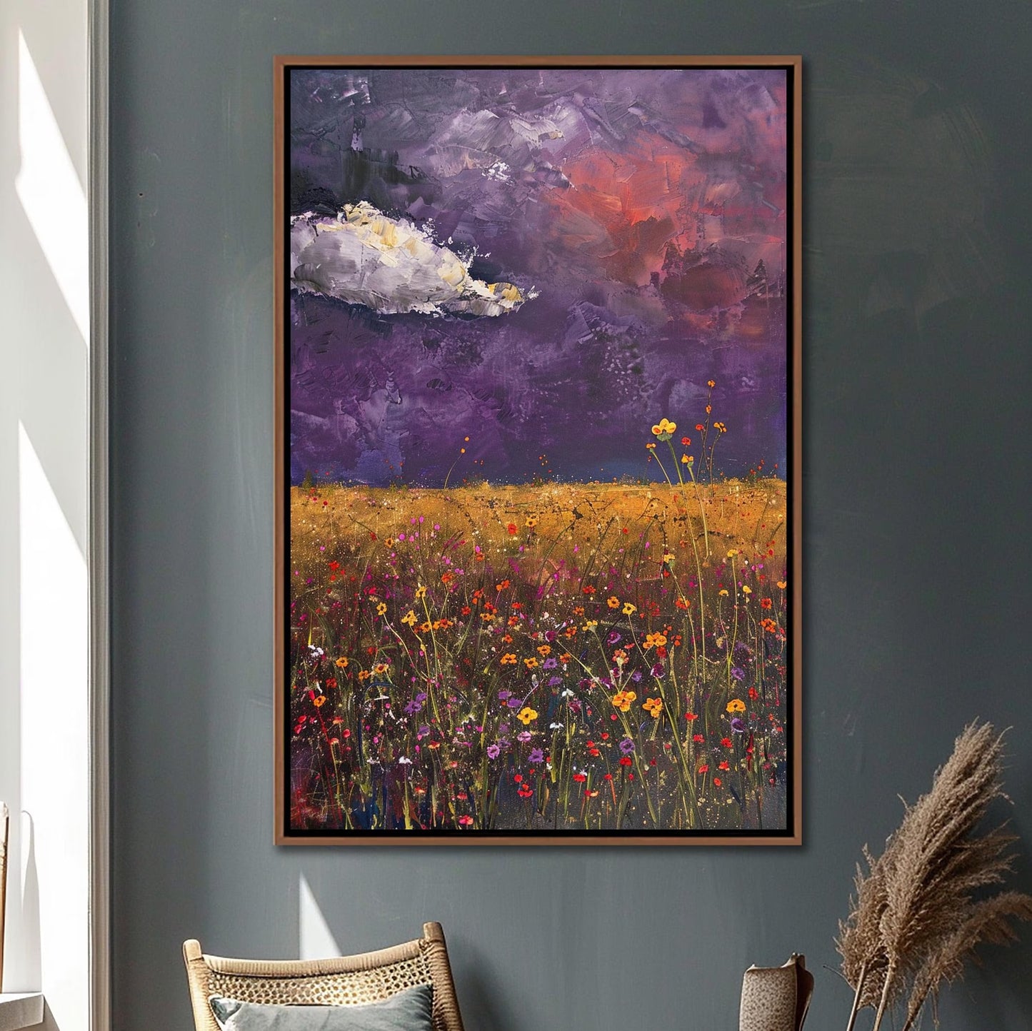 Spring Wildflowers Wall Art Set – Printable Boho Floral Poster Prints for Home Decor, Bedroom, Living Room